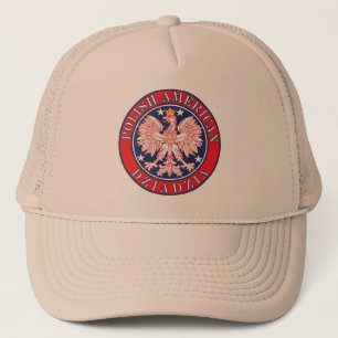 Polsk amerikan Dziadzia Truckerkeps