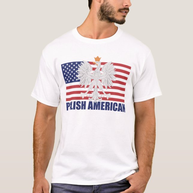 Polsk amerikan t-shirt (Framsida)