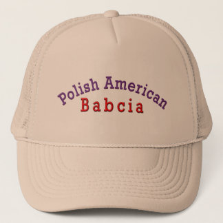 Polsk amerikansk Babcia Truckerkeps