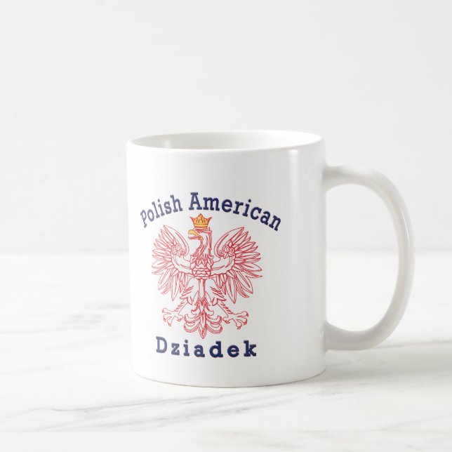 Polsk amerikansk Dziadek Kaffemugg (Höger)