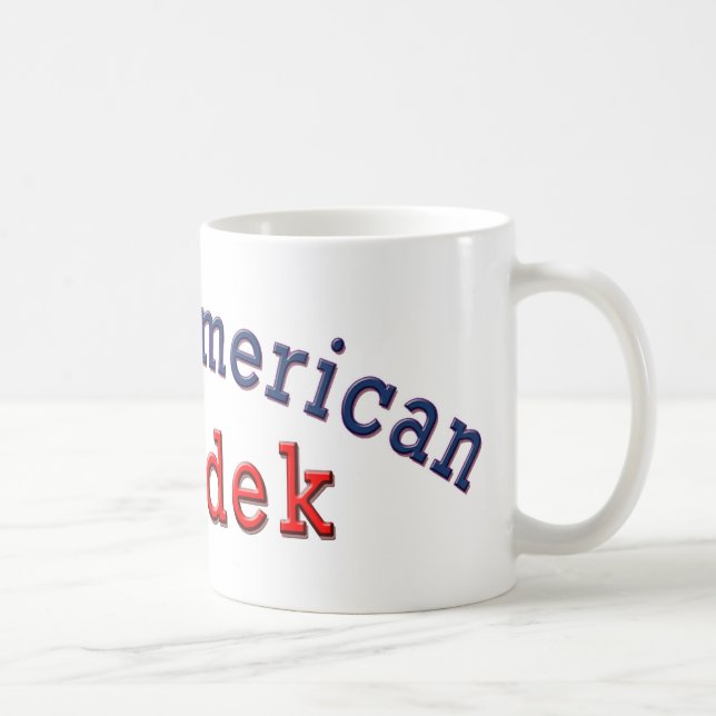 Polsk amerikansk Dziadek Kaffemugg (Höger)