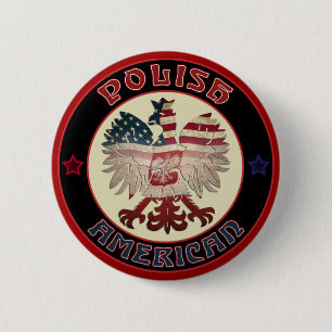 Polsk amerikansk Eagle-knapp Knapp