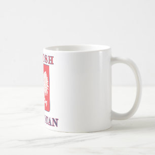 Polsk amerikansk Eagle Shield Kaffemugg