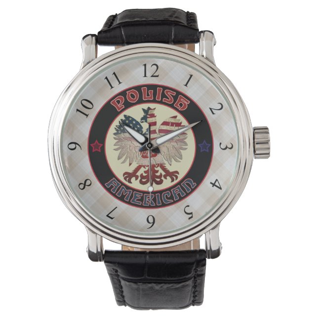 Polsk amerikansk Eagle Watch Armbandsur (Framsida)