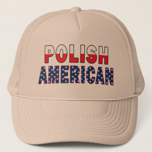 Polsk amerikansk Flagga Keps