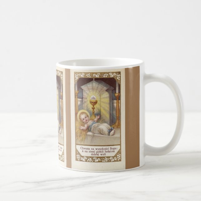 Polsk baby Jesus i Mangermugg Kaffemugg (Höger)