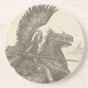 Polsk bevingad Hussar Underlägg Sandsten
