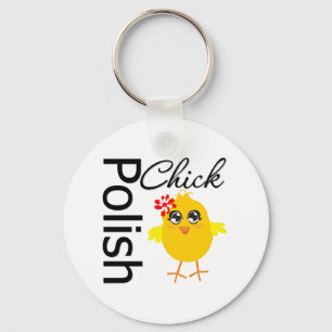 Polsk chick nyckelring