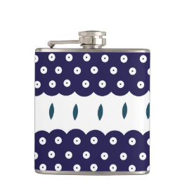 Polsk design av traditionell keramik fickplunta