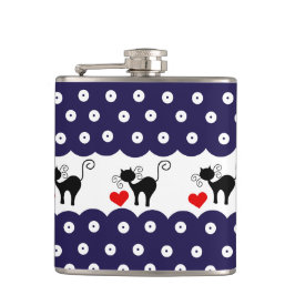 Polsk design av traditionell keramik fickplunta