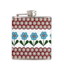 Polsk design av traditionell keramik fickplunta