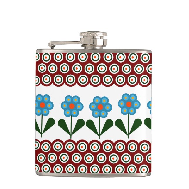 Polsk design av traditionell keramik fickplunta (Framsidan)