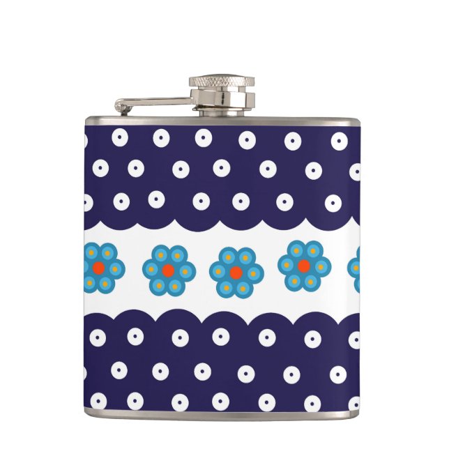 Polsk design av traditionell keramik fickplunta (Framsidan)