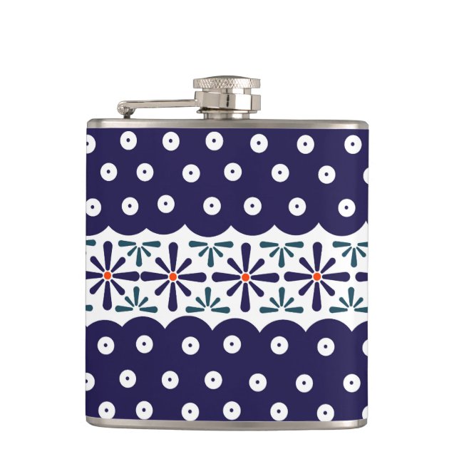 Polsk design av traditionell keramik fickplunta (Framsidan)