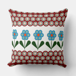 Polsk design av traditionell keramik kudde