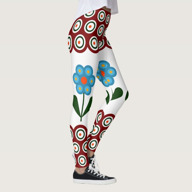 Polsk design av traditionell keramik leggings (Höger)