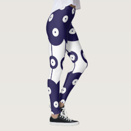Polsk design av traditionell keramik leggings