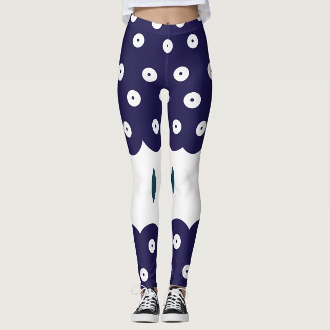 Polsk design av traditionell keramik leggings (Framsida)