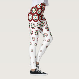 Polsk design av traditionell keramik leggings