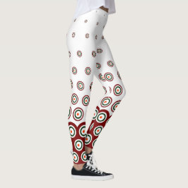 Polsk design av traditionell keramik leggings