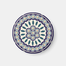Polsk design av traditionell keramik. magnet