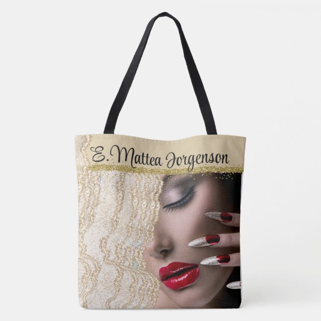 Polsk din pappa - se tillbaka.. Tote Bag Tygkasse (Baksida)