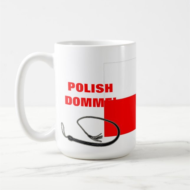 POLSK DOMME! KAFFEMUGG (Vänster)