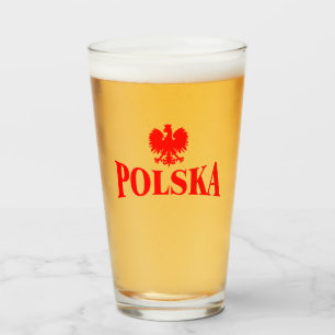 Polsk Eagle Drinking Glass Glaskopp