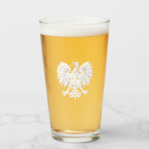 Polsk Eagle Drinking Glass Glaskopp