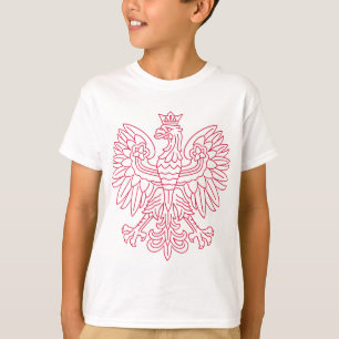 Polsk Emblem - Polen skydda - Polska ört Polski T Shirt