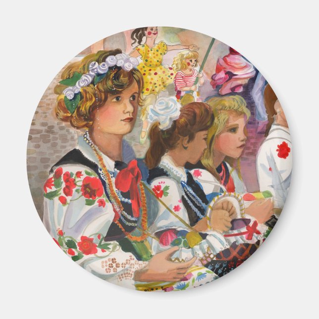 Polsk festival magnet (Framsidan)