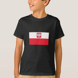 Polsk flagga t-shirt