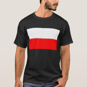 Polsk flagga tee