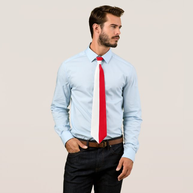 Polsk Flagga Tie Slips (In Situ)