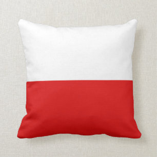 Polsk Flagga x Flagga Pillow Kudde