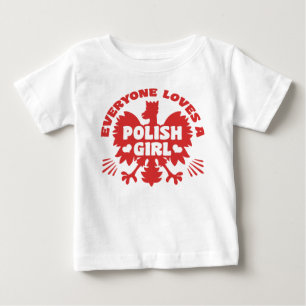 Polsk flicka t shirt