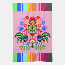 Polsk folkkonst - blommigt embroidery mönster