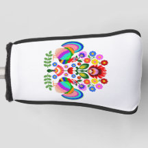 Polsk folkkonst - blommigt embroidery mönster och 