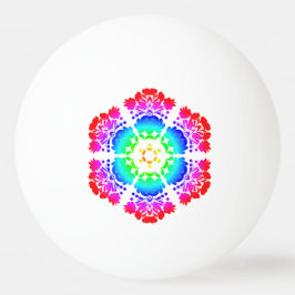 Polsk folkkonst - blommigt embroidery mönster pingisboll