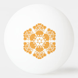 Polsk folkkonst - blommigt embroidery mönster pingisboll