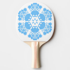 Polsk folkkonst - blommigt embroidery mönster pingisracket