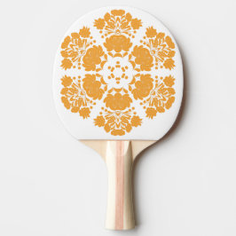 Polsk folkkonst - blommigt embroidery mönster pingisracket