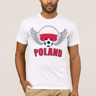 Polsk fotbollvapensköld (tända), tee shirt