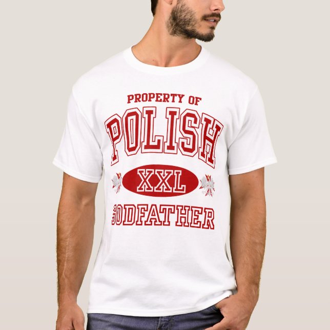 Polsk gudfader tee (Framsida)