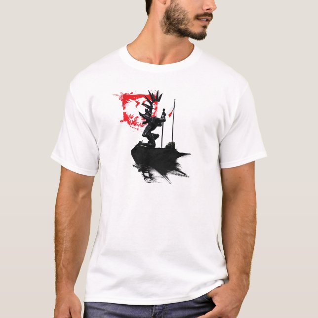 Polsk Hussar T-shirt (Framsida)