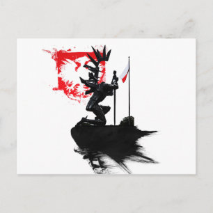 Polsk Hussar Vykort