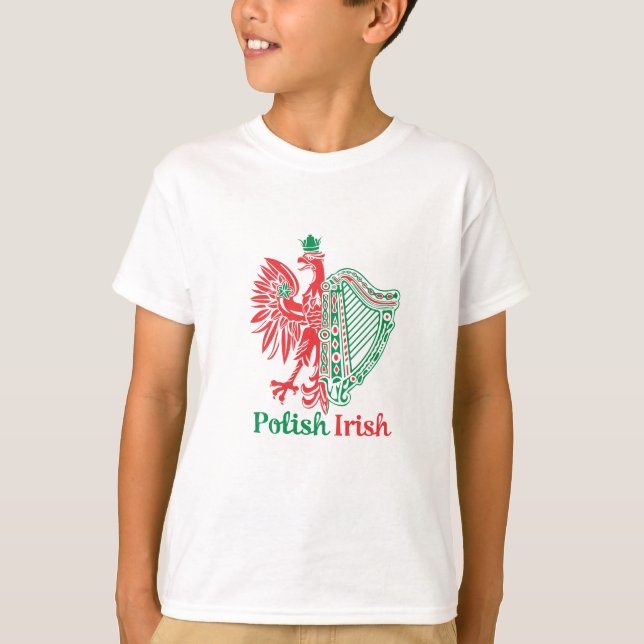 Polsk irländare t shirt (Framsida)