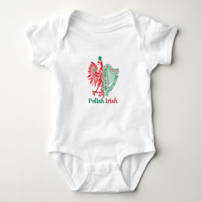 Polsk irländare tee shirt (Framsida)
