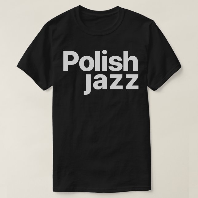 Polsk jazz t shirt (Design framsida)