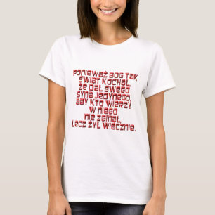Polsk John 3:16 Tee
